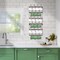 Sorbus 6-Tier Metal Mug Rack Organizer - for Home, Kitchen & Bar, Coffee Station